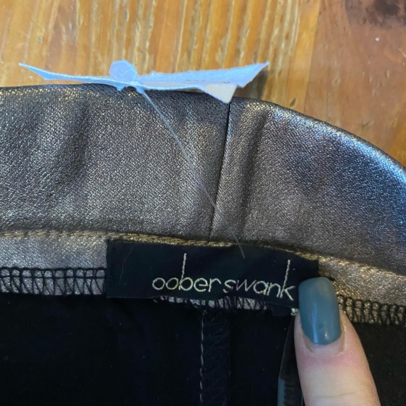 oober swank metallic leggings NWT - Picture 6 of 6